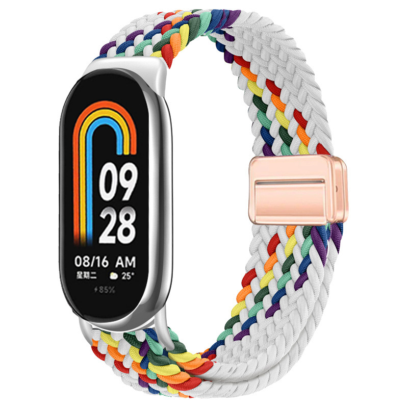 Bracelet Nylon Tressé Premium pour Xiaomi Smart Band 8 • 9 • 10 disponible sur godrop