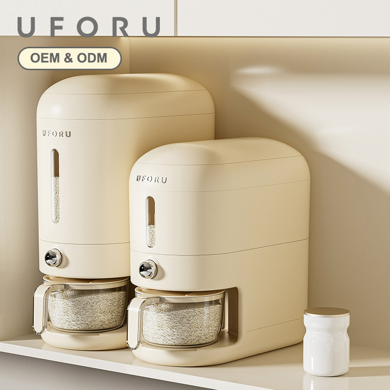 Distributeur de Riz UFORU 10 KG – Boîte de Conservation Hermétique disponible sur godrop